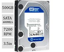 HD Interno Western Digital 500G SATA 600MB/s 7200rpm 16M 3.5
